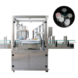 خودکار فلم سیلر ڈبل ہیڈز روٹری ایلومینیم فوائل ہیٹ سیلنگ مشین پلاسٹک کپ کے لیے 